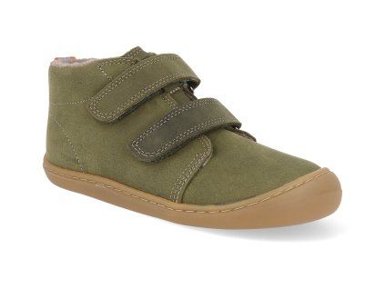 06M002.233 350 barefoot detske zimni boty koel bob hydro felt khaki 1