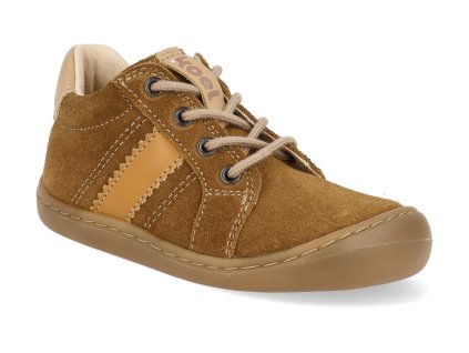 06M031.301 550 barefoot detske kotnikove boty koel blake suede cognac 1