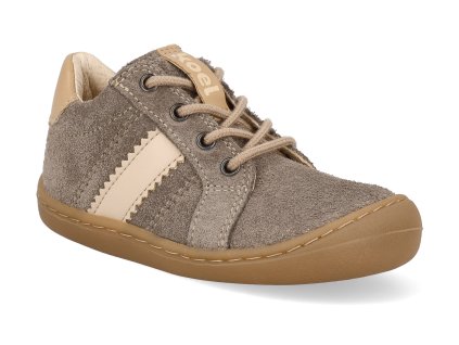 06M031.301 870 barefoot detske kotnikove boty koel blake suede taupe 1