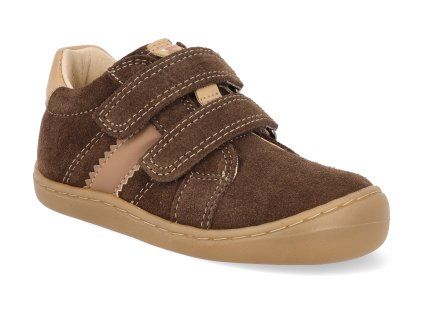 06M034.301 500 barefoot detske kotnikove boty koel byno suede brown 1