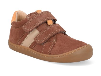06M034.301 620 barefoot detske kotnikove boty koel byno suede nude 1