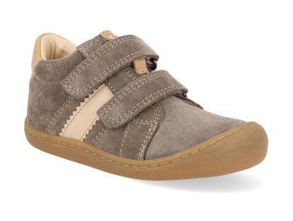 06M034.301 870 barefoot detske kotnikove boty koel byno suede taupe 1