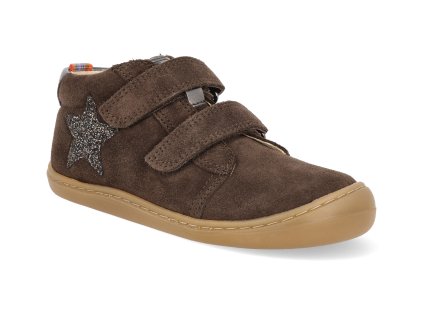 06M037.301 500 barefoot detske kotnikove boty koel bunex star brown 1