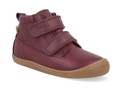 06T010.102 260 barefoot detske zimni boty koel brandon 2 0 wool bordo 1