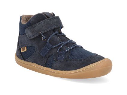 06T011.505 110 barefoot detske zimni boty koel beau tex merino blue 1