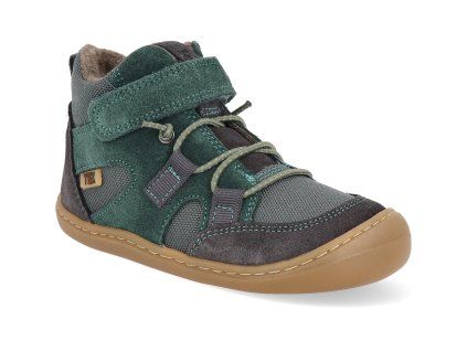 06T011.505 410 barefoot detske zimni boty koel beau tex merino grey 1