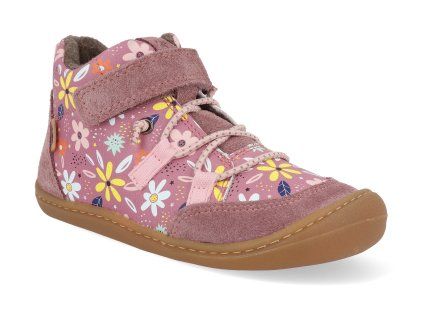 06T013.015 600 barefoot detske zimni boty koel beau prints old pink 1