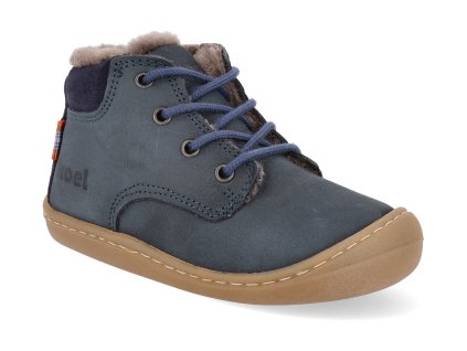 06W004.129 110 barefoot detske zimni boty koel bill lambswool blue 1