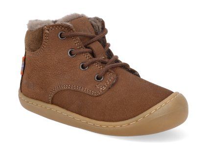 06W004.129 510 barefoot detske zimni boty koel bill lambswool chocolate 1