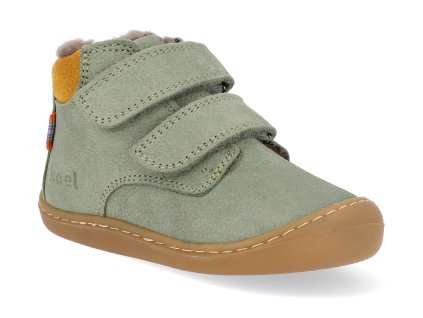 06W005.129 360 barefoot detske zimni boty koel bonnie lambswool olive 1