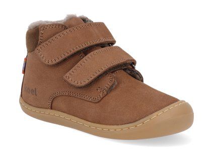 06W005.129 510 barefoot detske zimni boty koel bonnie lambswool brown 1