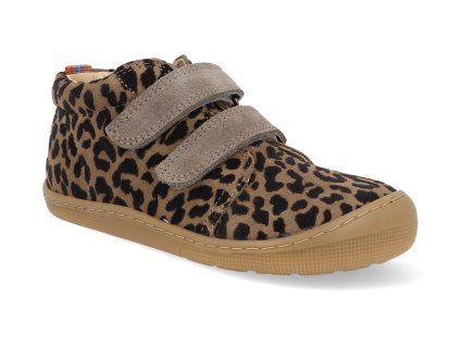 07M002.001 870 barefoot detske kotnikove boty koel don fantasy taupe 1