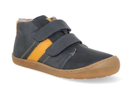 07M070.233 170 barefoot detske zimni boty koel david 3 0 wool blue 1