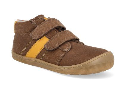 07M070.233 500 barefoot detske zimni boty koel david 3 0 wool brown 1