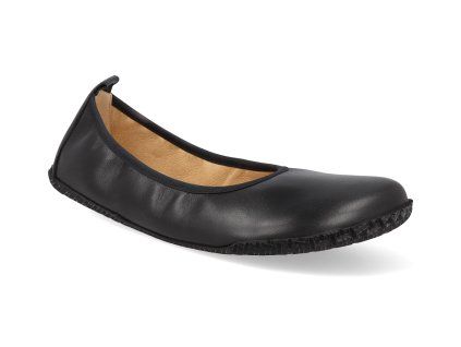 T4367 CER barefoot damske baleriny ok bare noe cerne 1