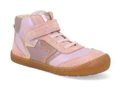 07M078.151 680 barefoot detske kotnikove boty koel daro leather lavandel 1