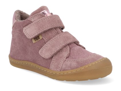 07T047.003 600 barefoot detske kotnikove boty koel dimo tex fantasy old pink 1