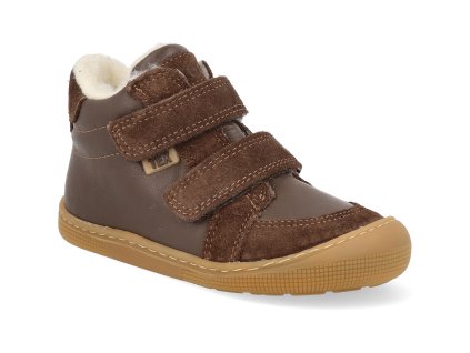 07T047.102 510 barefoot detske kotnikove boty koel dimo tex napa chocolate 2 1