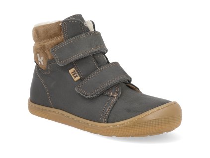 07T061.232 410 barefoot detske zimni boty koel dean 3 0 wp wool grey 1