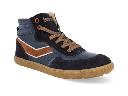08M028.111 100 barefoot kotnikove boty koel danish classic navy 1