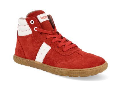 08M057.303 200 barefoot zimni boty koel drew felt wool red 1