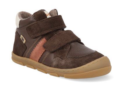 15T008.123 500 barefoot detske zimni boty koel kabriel 3 0 tex woolfelt brown 1