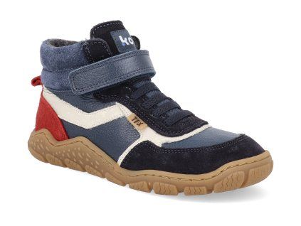34T004.105 100 barefoot zimni outdoorove boty koel rami wool tex navy 1