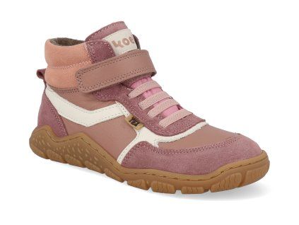 34T004.105 600 barefoot zimni outdoorove boty koel rami wool tex old pink 1