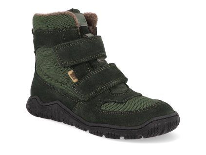 34T014.302 360 barefoot zimni outdoorove boty koel ryn wool tex olive 1