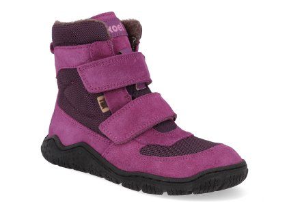 34T014.302 680 barefoot zimni outdoorove boty koel ryn wool tex lavandel 1