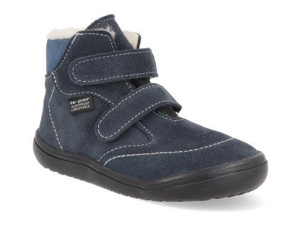 1121 0183 27 barefoot detske zimni boty jonap b5 sv tmave modre 2 1