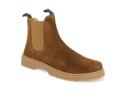 39L001.300 550 barefoot kotnikove boty koel gavien suede cognac 1