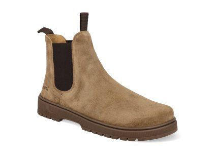 39L001.300 880 barefoot kotnikove boty koel gavien suede brandy 1