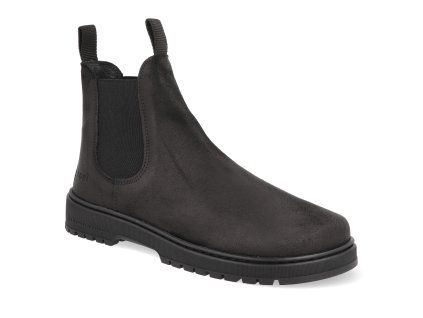 39L001.330 000 barefoot kotnikove boty koel gavien oil suede black 1