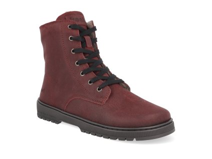 39L002.337 260 barefoot damske zimni boty koel galyon wool bordo 1