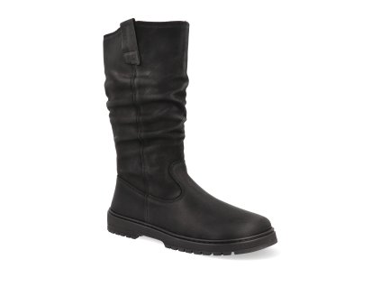 39L009.333 000 barefoot damske kozacky koel glyra felt black 1
