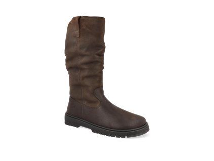 39L009.333 510 barefoot damske kozacky koel glyra felt chocolate 1
