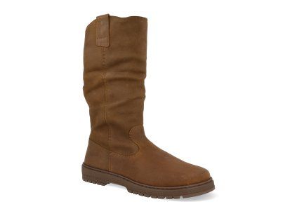 39L009.333 550 barefoot damske kozacky koel glyra felt cognac 1