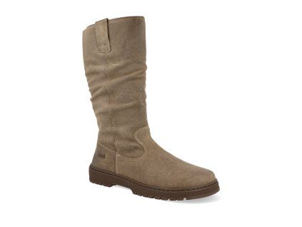 39L009.333 870 barefoot damske kozacky koel glyra felt taupe 1