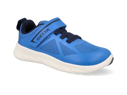 J66PDD C4228 barefoot detske tenisky geox j foot run lt blue navy 1