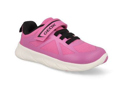 J66PCB C8062 barefoot detske tenisky geox j foot run fuchsia black 1