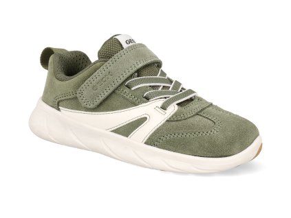J66PDA CF31Z barefoot detske tenisky geox j foot run sage white 1