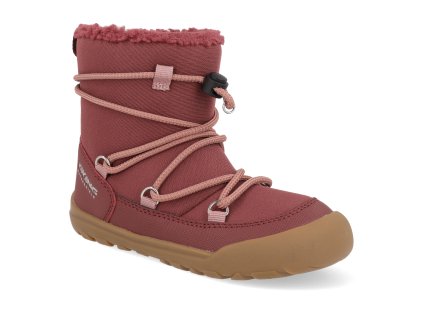 3 96335 41 barefoot detske zimni boty viking birch warm wp pull on wine 1