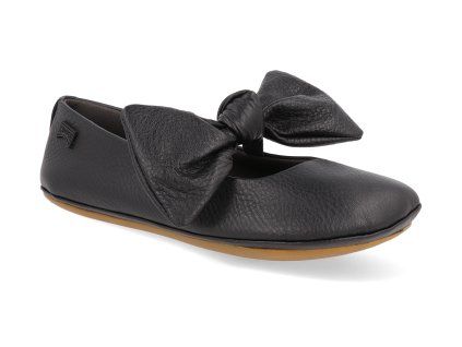 K800702 006 barefoot tenisky camper peu cami sella negro kito abeja 1