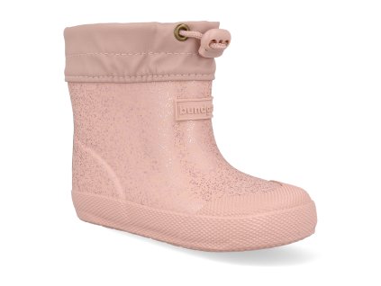 BG401056 3432 barefoot detske zateplene gumaky bundgaard malik vintage rose sparkle 1