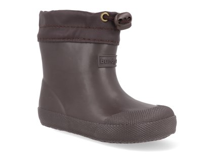 BG401056 2490 barefoot detske zateplene gumaky bundgaard malik dark brown 1