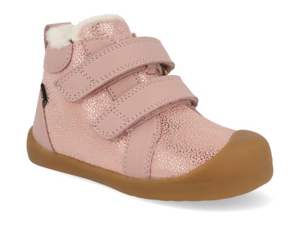 BG303304 3231 barefoot detske zimni boty bundgaard bloom tex vintage rose glitter 1