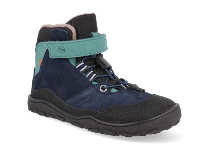 V167709MV205 barefoot zimni boty blifestyle steinbock nachtblau 1