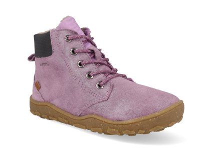 V467712W830 barefoot detske zimni boty blifestyle schwarzbar pastel lila 1