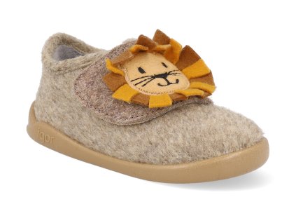 W10329 183 barefoot detske prezuvky igor homie leon taupe 1